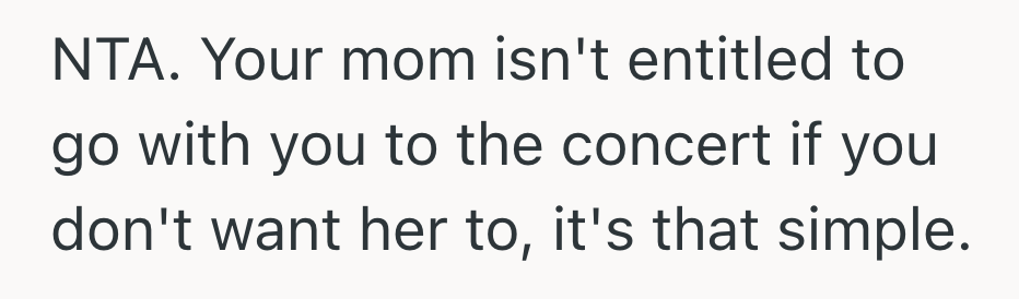 Screenshot 2025 07 07 at 1.22.26 AM Her Moms Favorite Band Is In Town, But She Wants To Go To The Concert Without Her